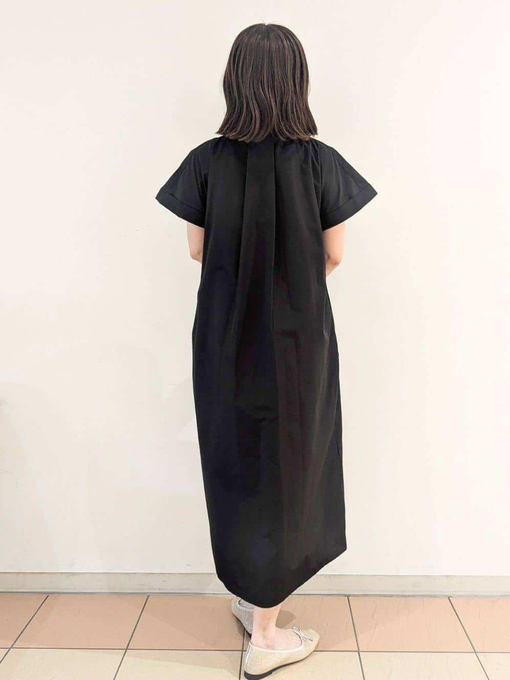 Miさんの「OPAQUE.CLIP｜ダブルポケットシャツワンピース【洗濯機洗い可】」を使ったコーディネート