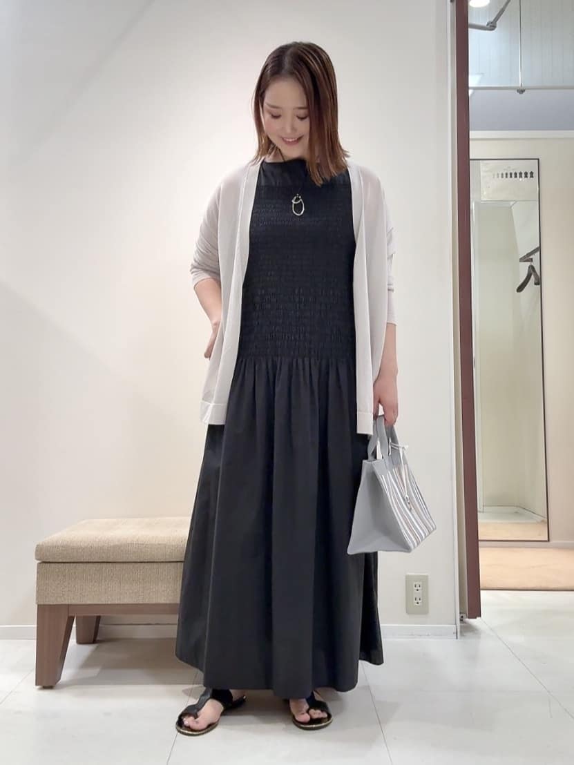 YUIさんの「UNTITLED｜ビッグオーバルネックレス」を使ったコーディネート