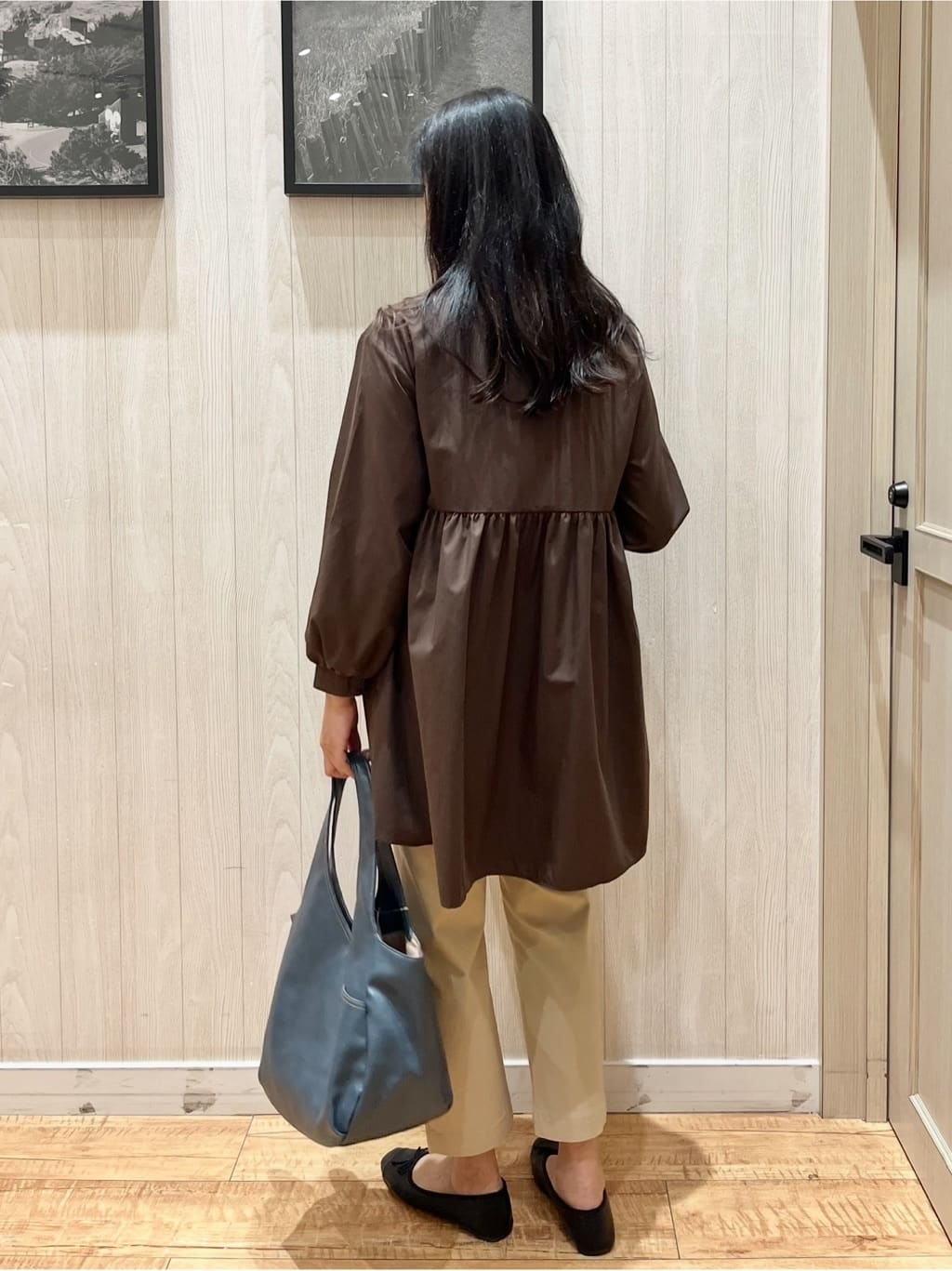 youさんの「SHOO･LA･RUE｜【洗える/S-LL/美脚シルエット】ハイパーストレッチ テーパードパンツ」を使ったコーディネート