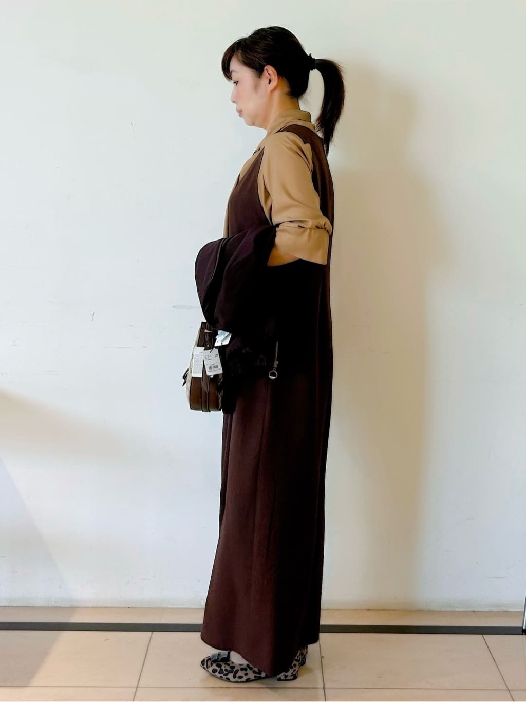 ひーさんの「Reflect｜【ライトアウター／ゆったり羽織れる／気軽な羽織りに◎】ライトブルゾン」を使ったコーディネート