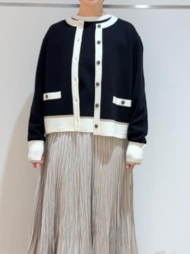 あやさんの「UNTITLED｜【アンサンブル可/洗える】ウールミラノリブニット」を使ったコーディネート