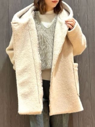 meiさんの「SHOO･LA･RUE｜【洗濯機可/S-LL】美脚見え あったか裏起毛 テーパードパンツ」を使ったコーディネート