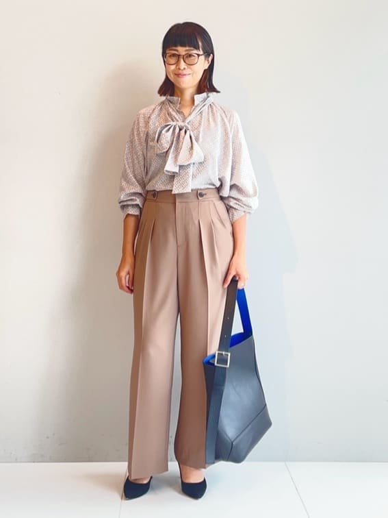 murayamaさんの「INDIVI｜【軽く羽織れる！】ダブルジャケット」を使ったコーディネート