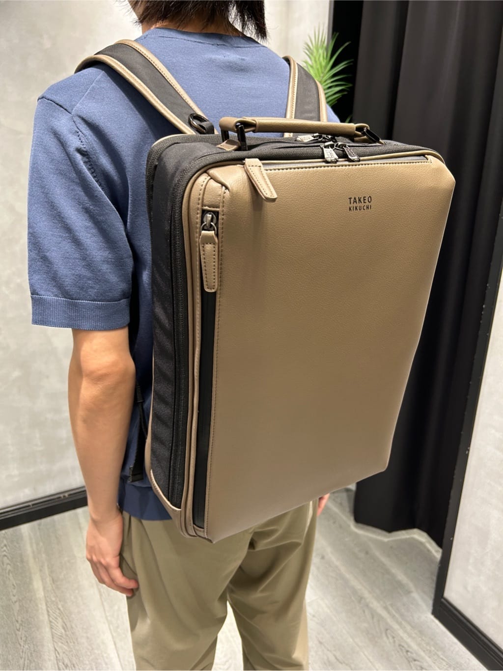 ruiさんの「TAKEO KIKUCHI｜【COOL CITY WEAR】エアートール パンツ /接触冷感・通気性」を使ったコーディネート