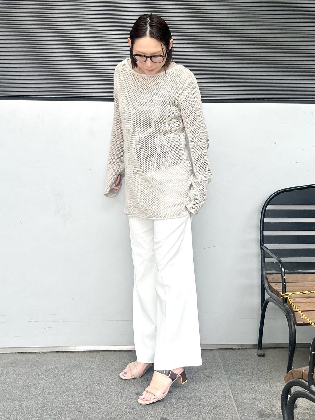 machikoさんの「ESPERANZA｜配色バックルベルトサンダル」を使ったコーディネート
