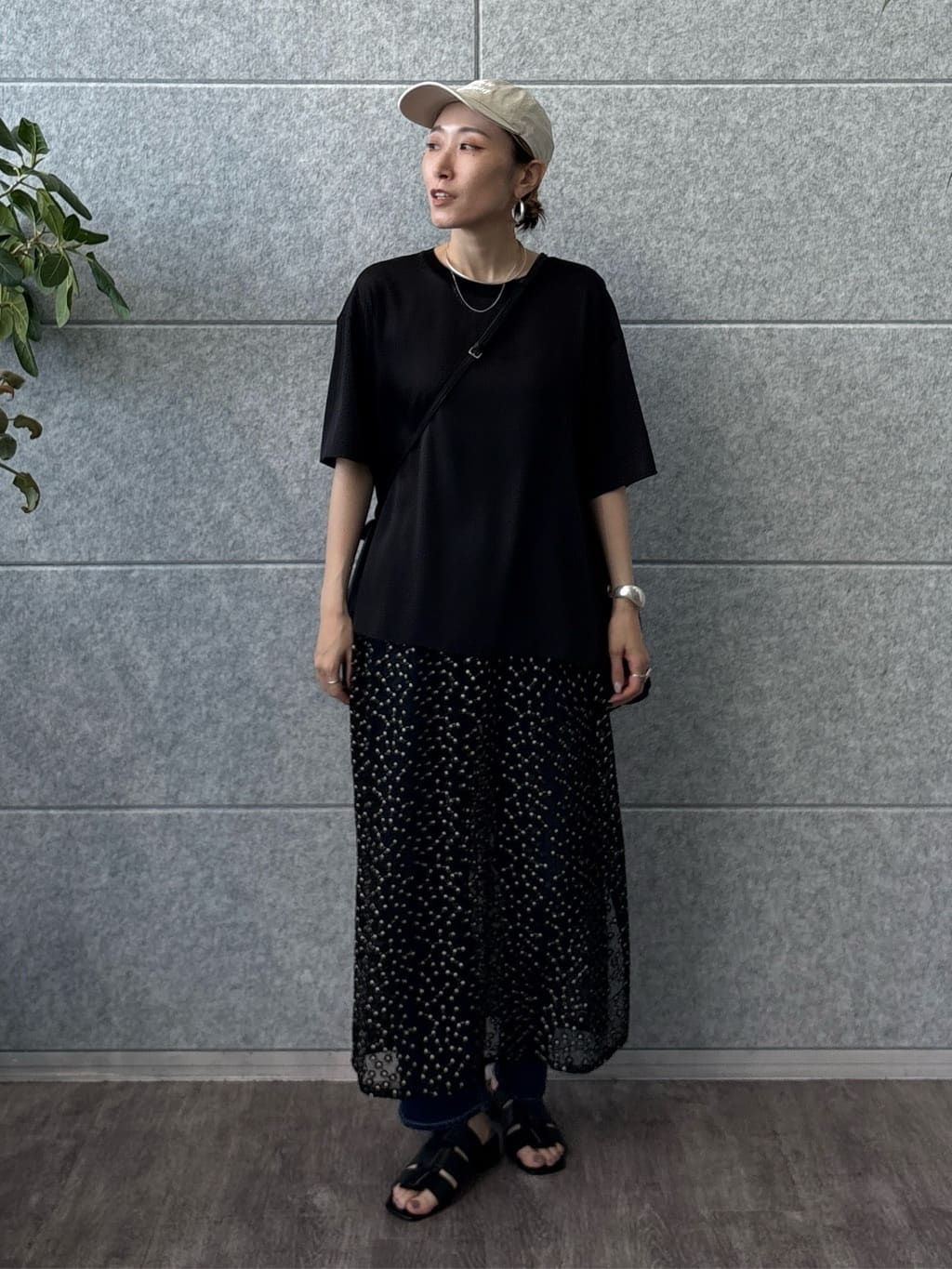 kotakiさんの「INDIVI｜【バックシャン】デザインTブラウス」を使ったコーディネート