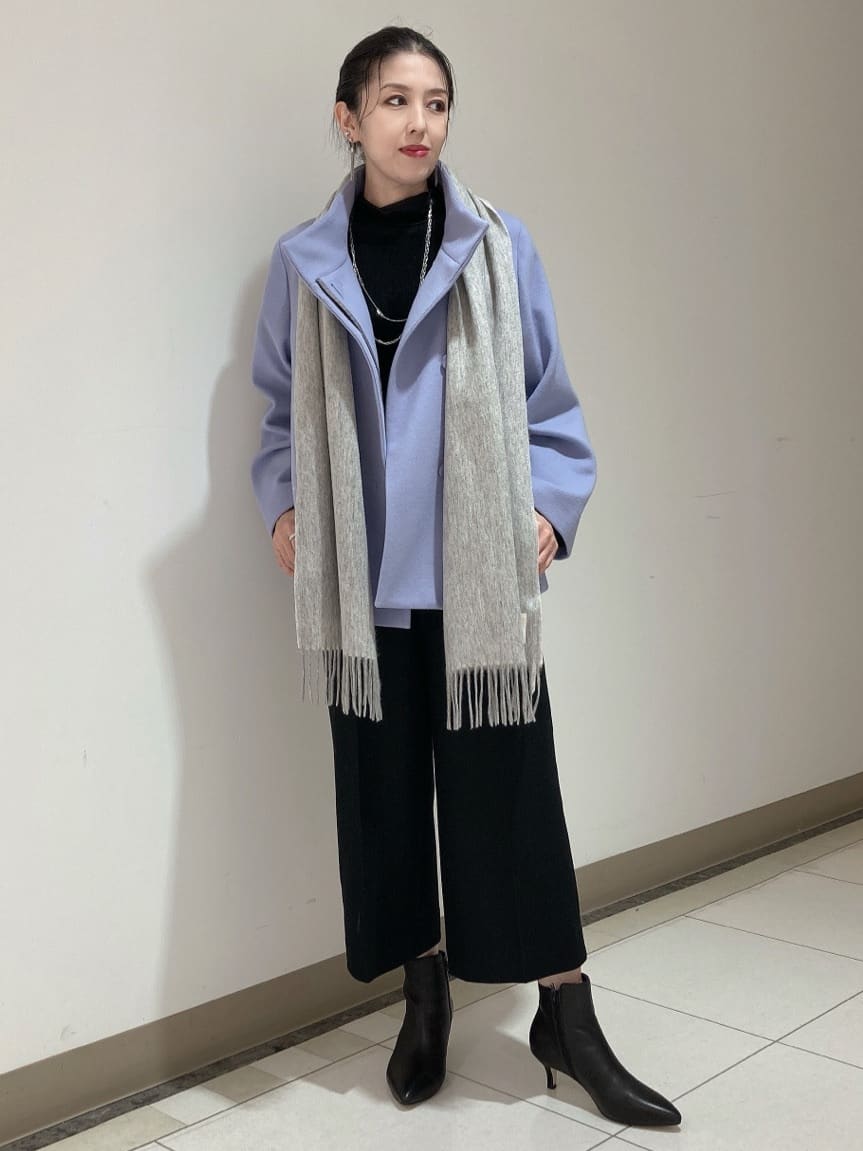 環さんの「UNTITLED｜【着回しが効く／オンオフアウター】ウールショートコート」を使ったコーディネート