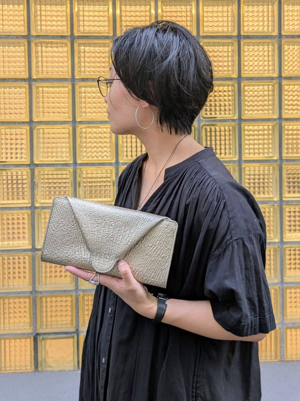 MTさんの「HIROKO HAYASHI｜DAMASCO（ダマスコ）チェーン付長財布」を使ったコーディネート