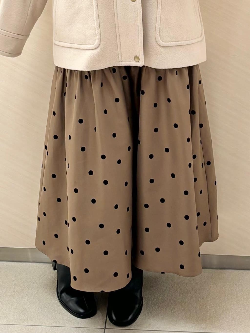 Rinaさんの「DRESSTERIOR｜ウールハンティングブルゾン」を使ったコーディネート