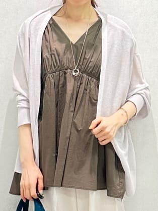 Miwaさんの「UNTITLED｜【古畑星夏さん着用/スクエアインナー】コットンタンクトップ」を使ったコーディネート