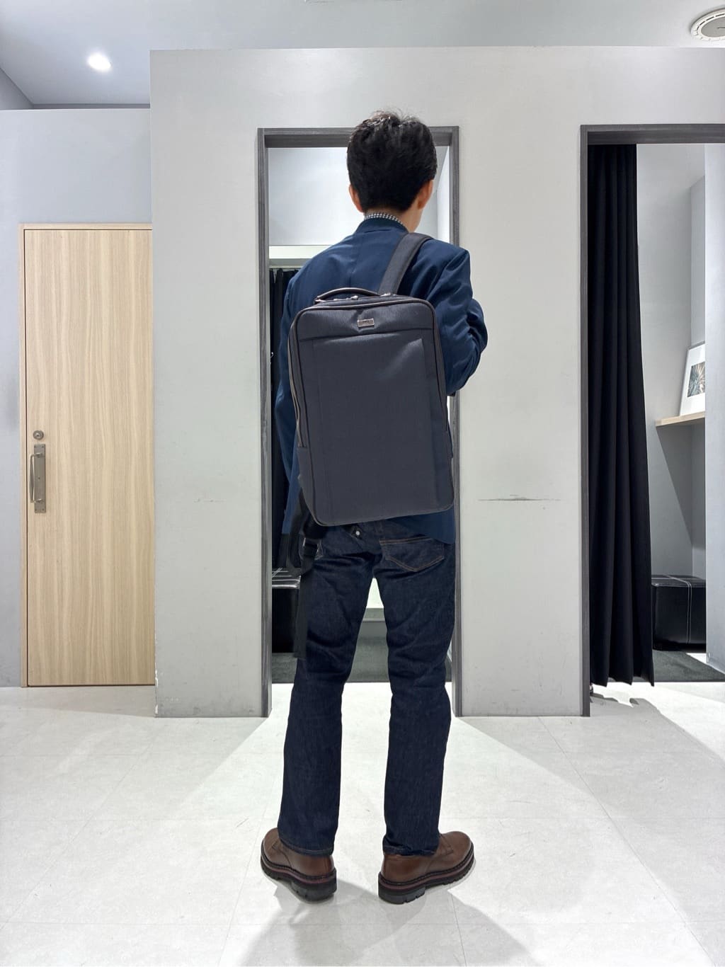 わいずみさんの「TAKEO KIKUCHI｜【COOL CITY WEAR】アーバンクール ジャケット /接触冷感・吸水速乾」を使ったコーディネート