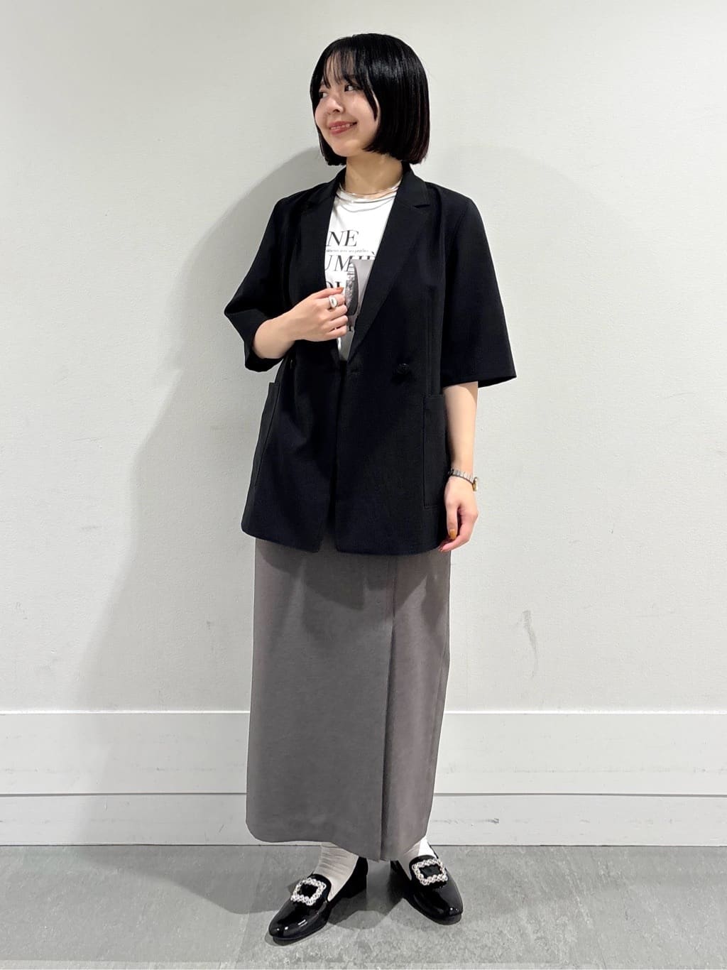 モエカさんの「UNTITLED｜【ロゴT/プリントT】グラフィックTシャツ」を使ったコーディネート