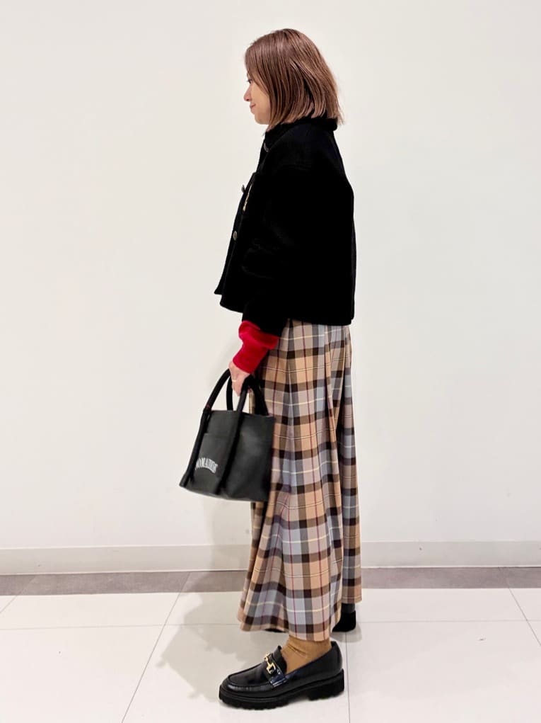 Reecoさんの「DRESSTERIOR｜【洗える/7色展開】ウォッシャブルコットンカシミヤニット」を使ったコーディネート