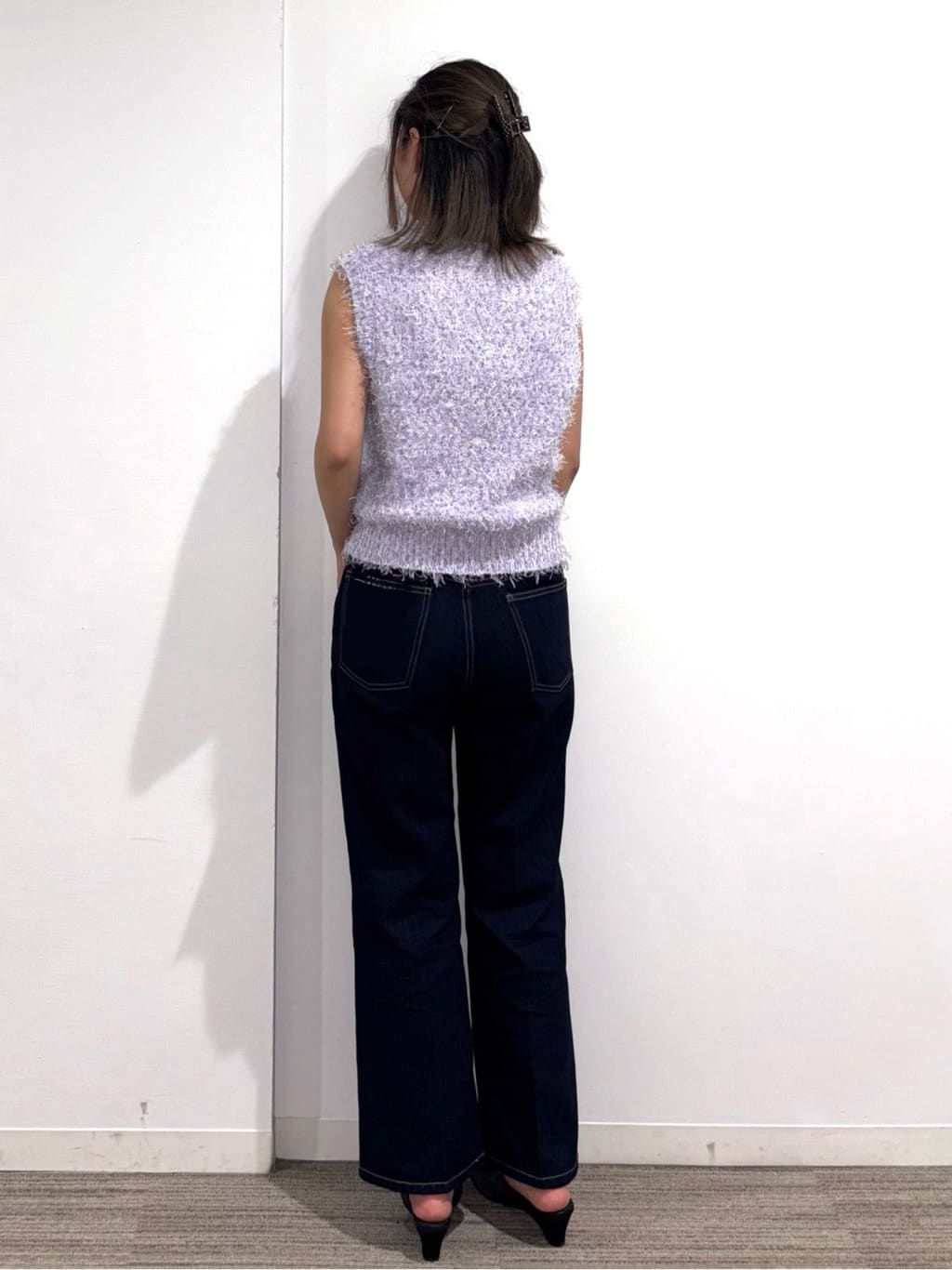 Ricoさんの「OPAQUE.CLIP｜【2WAY】Y字しずくメタルネックレス」を使ったコーディネート