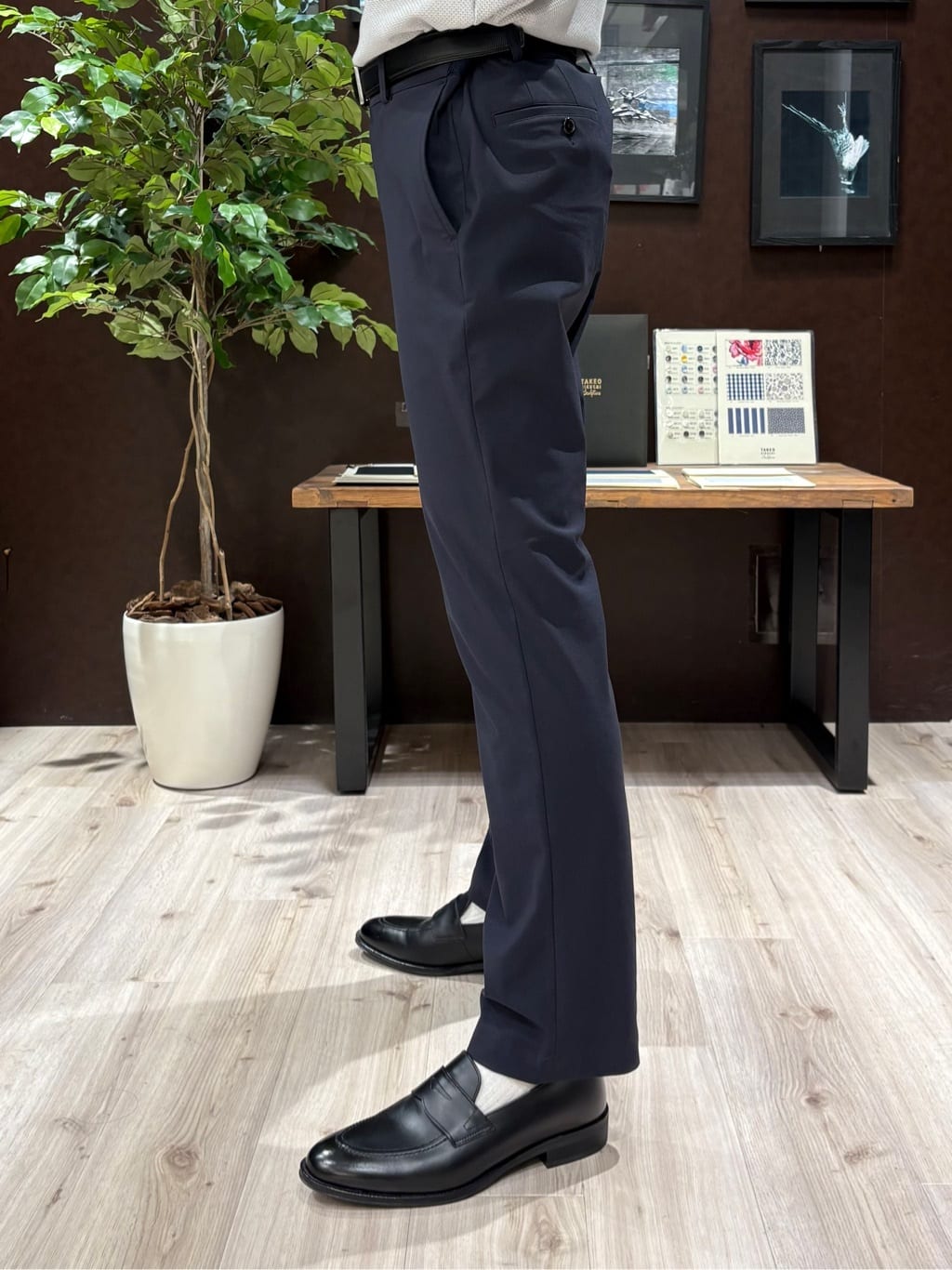 Kaiさんの「TAKEO KIKUCHI｜コインローファー」を使ったコーディネート