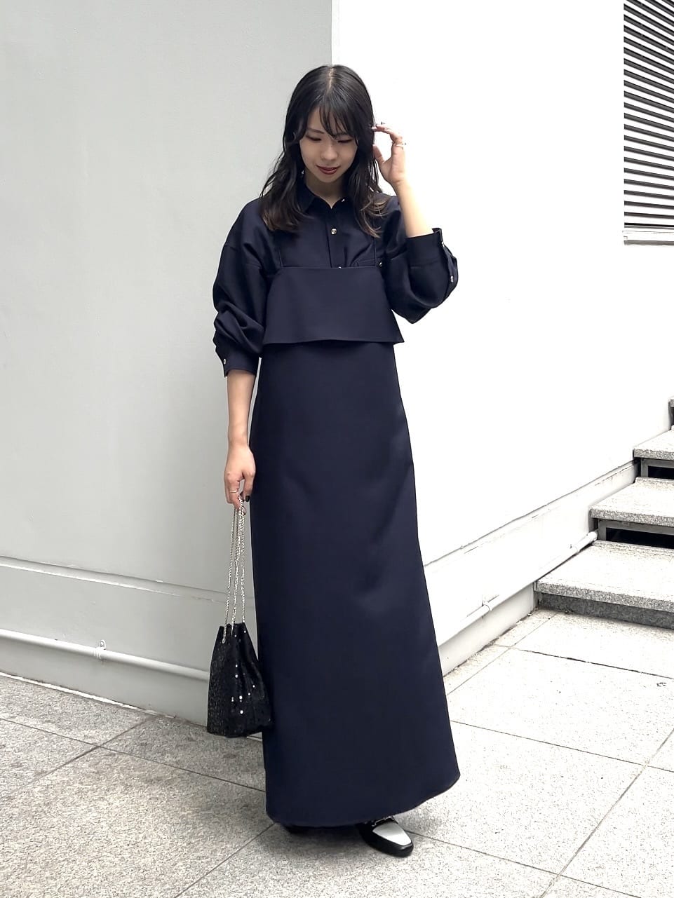 cotaniさんの「grove｜【カセット服/選べる着丈】洗濯機で洗えるオーバーシャツ」を使ったコーディネート