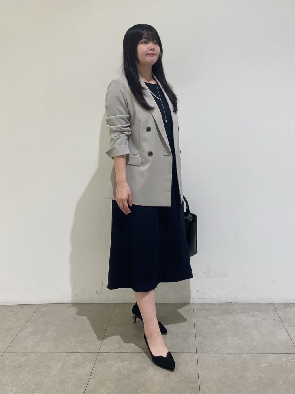 emikaさんの「INDIVI｜【UVケア】ライトダブルジャケット」を使ったコーディネート