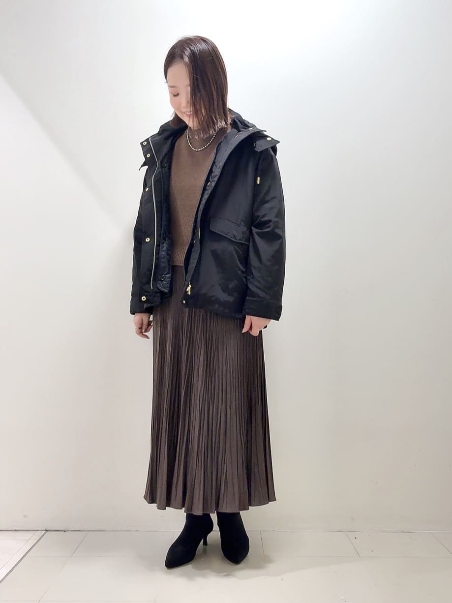 YUIさんの「UNTITLED｜【セットアップ可/ゆったり】ウール混ラメニット」を使ったコーディネート