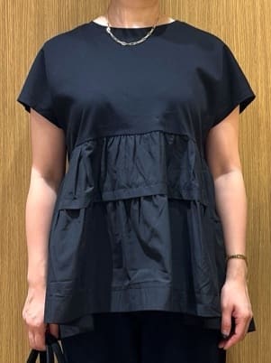 chiakiさんの「OPAQUE.CLIP｜ドッキングティアードトップス【洗濯機洗い可】」を使ったコーディネート