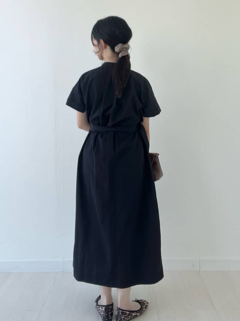 Mori Moriさんの「index｜ダブルポケットシャツワンピース【洗濯機洗い可】」を使ったコーディネート