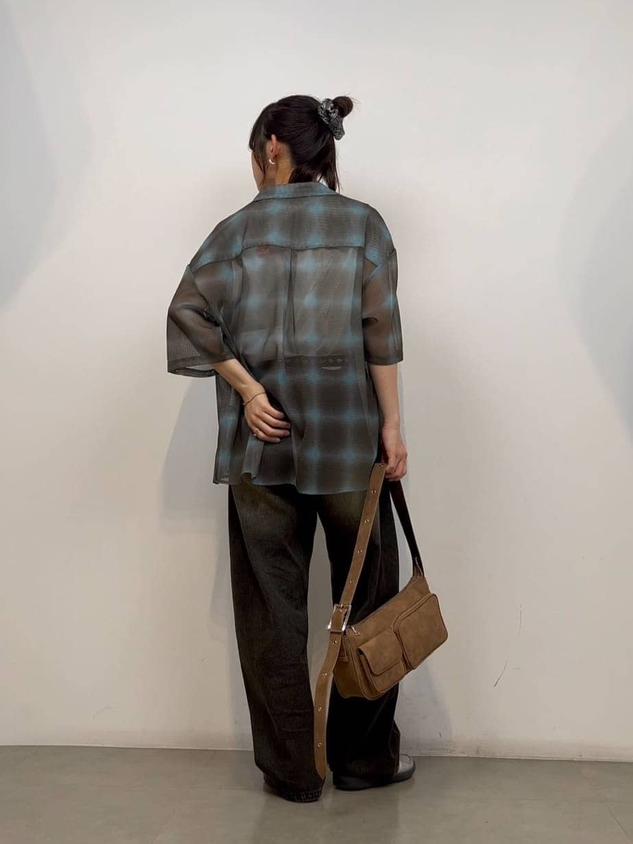 リンナさんの「TAKEO KIKUCHI｜◆バレルデニムパンツ」を使ったコーディネート