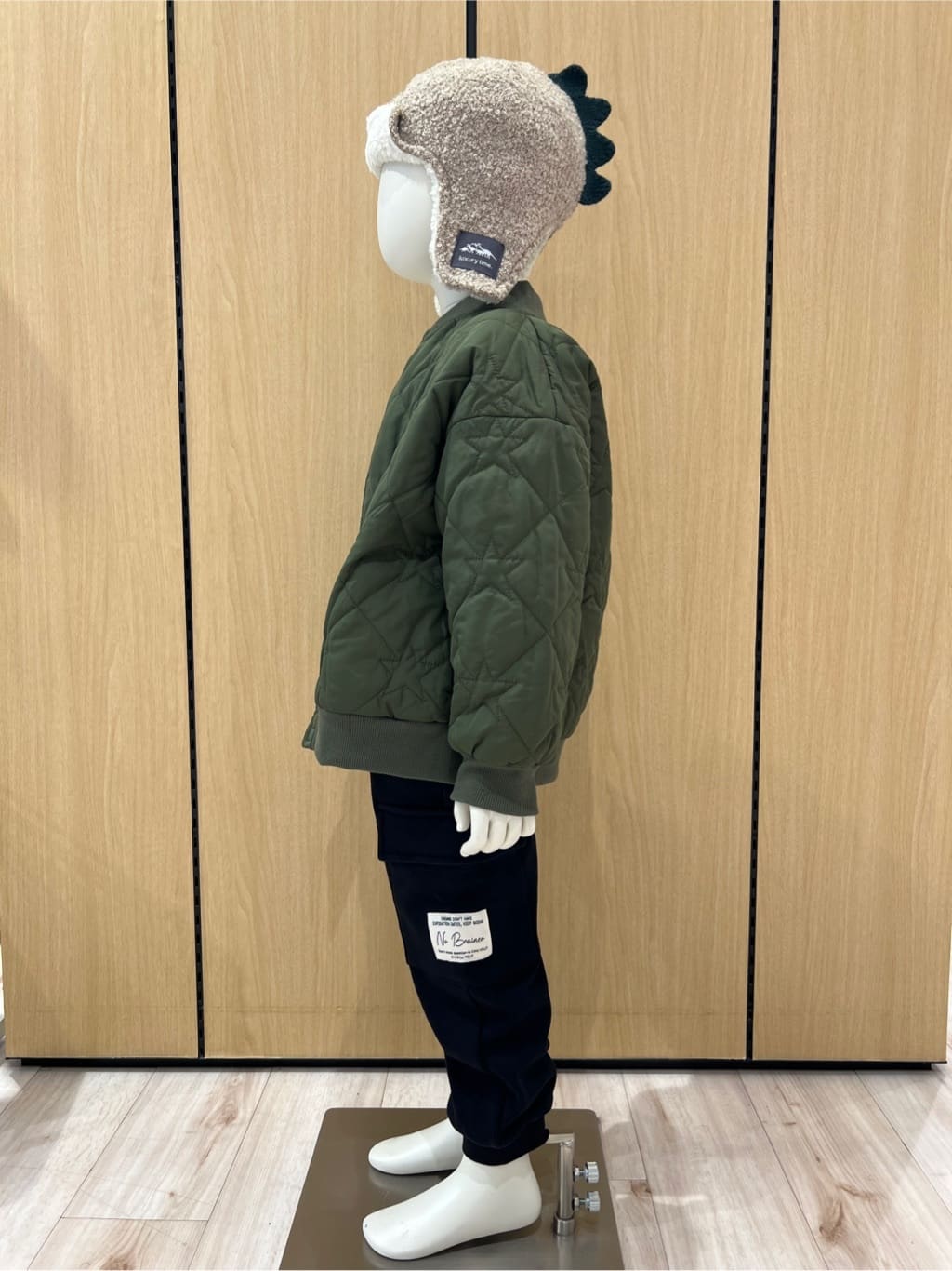 りーさんの「SHOO･LA･RUE｜◆【100-120cm/洗える/兄妹リンク可】コーデの主役 アソートプリントスウェット」を使ったコーディネート