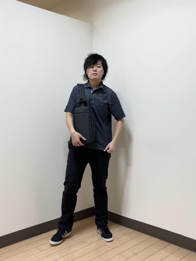 あきやまさんの「TAKEO KIKUCHI｜【抗菌防臭】COOL DOTS（R）ドビープリント ジャケット」を使ったコーディネート