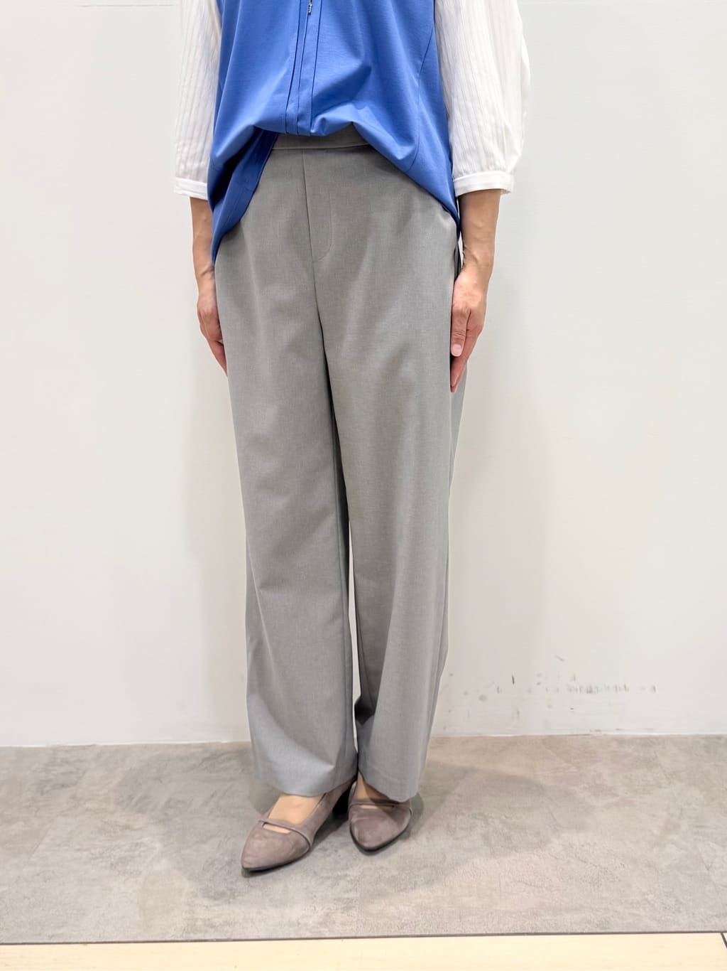 koyaさんの「Reflect｜【体型カバー／腰周りカバー】長め丈プルオーバージャージ」を使ったコーディネート