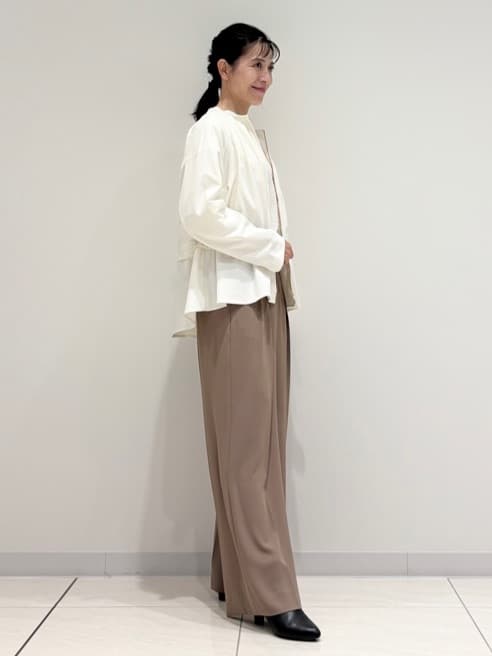 kayoさんの「INDIVI｜【UVケア／吸汗速乾】スリーブデザインブラウス」を使ったコーディネート