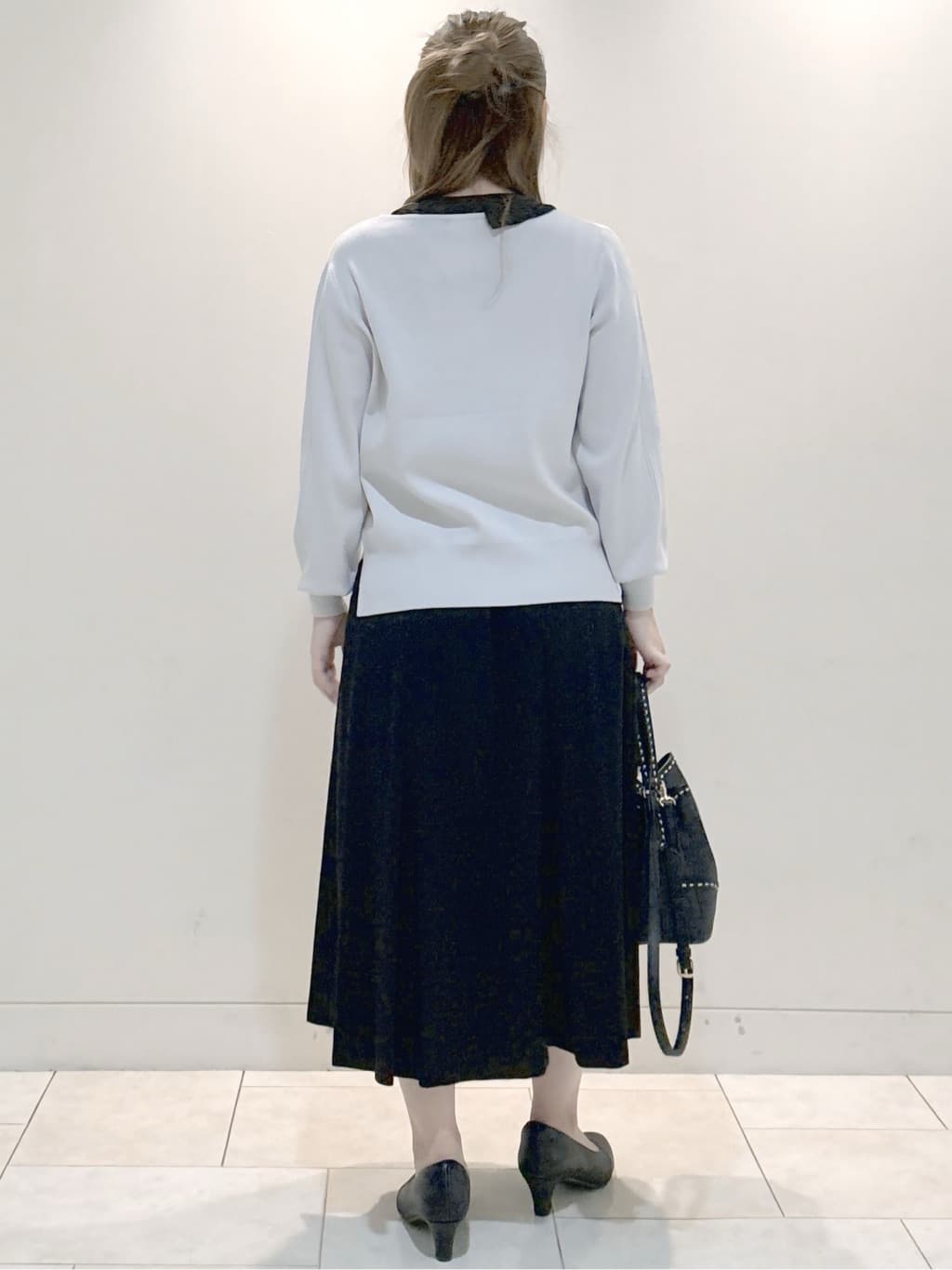 S&auml;K&iuml;さんの「Reflect｜【コーディネートのポイントに◎】パール調ボタン&times;レース付け衿」を使ったコーディネート