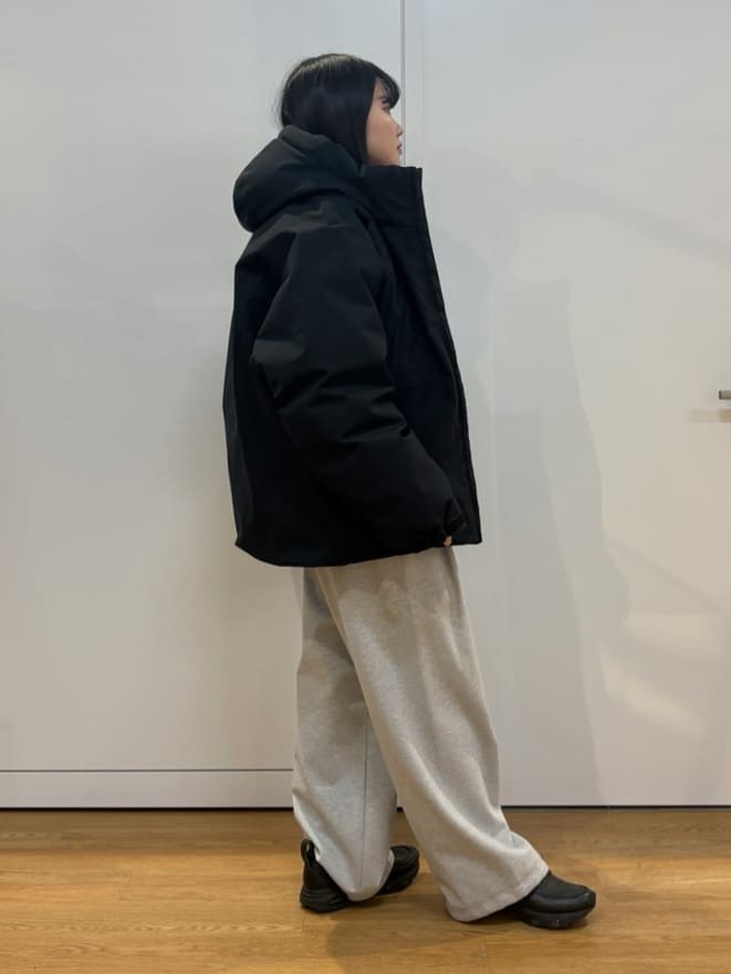 madokaさんの「tk.TAKEO KIKUCHI｜【撥水】フーデットインシュレーションブルゾン」を使ったコーディネート