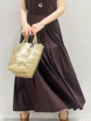 Miwaさんの「UNTITLED｜リングコードトップネックレス」を使ったコーディネート