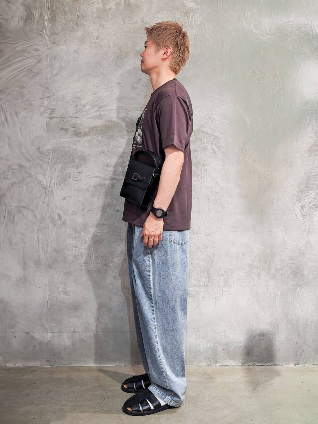 daiさんの「THE SHOP TK｜リサイクルアート半袖Tシャツ【接触冷感/洗濯機OK】」を使ったコーディネート