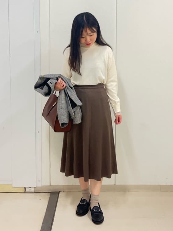 Rihoさんの「Reflect｜【着映え◎／アームホールゆったり】グレンチェックジャコット」を使ったコーディネート