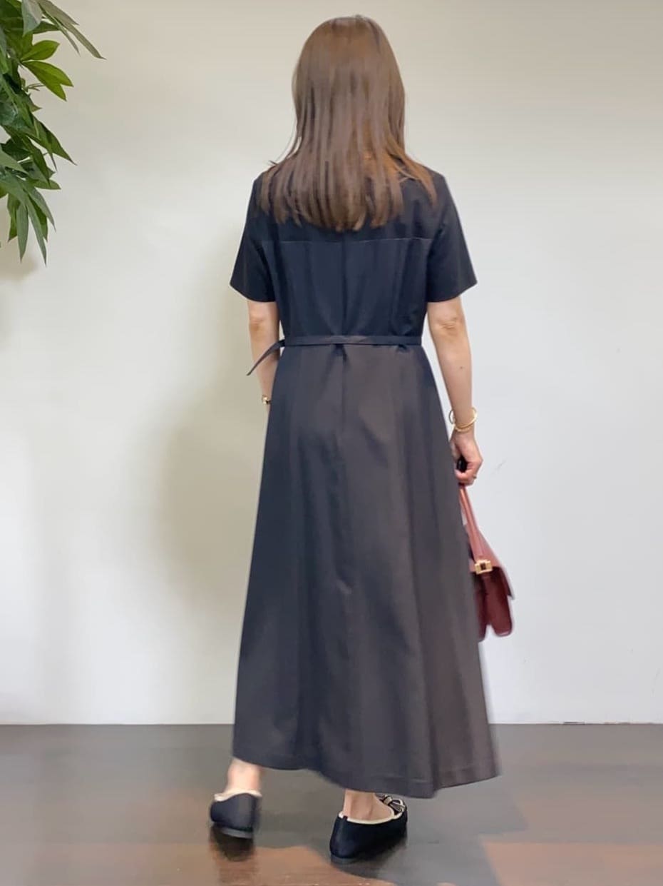 tomoさんの「UNTITLED｜【短丈/日本製】カラミ風メッシュ ノーカラージャケット」を使ったコーディネート