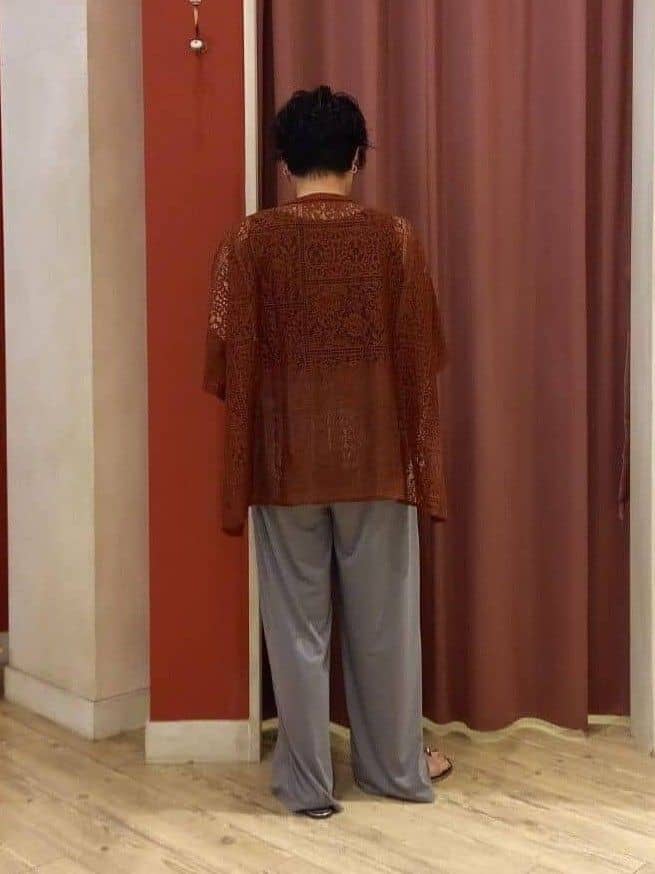 cameさんの「SHOO･LA･RUE｜大人レトロスタイルに レースポンチョシャツ」を使ったコーディネート