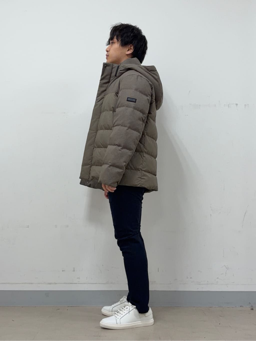 Hiroさんの「TAKEO KIKUCHI｜カラーコンビ ダウンブルゾン」を使ったコーディネート