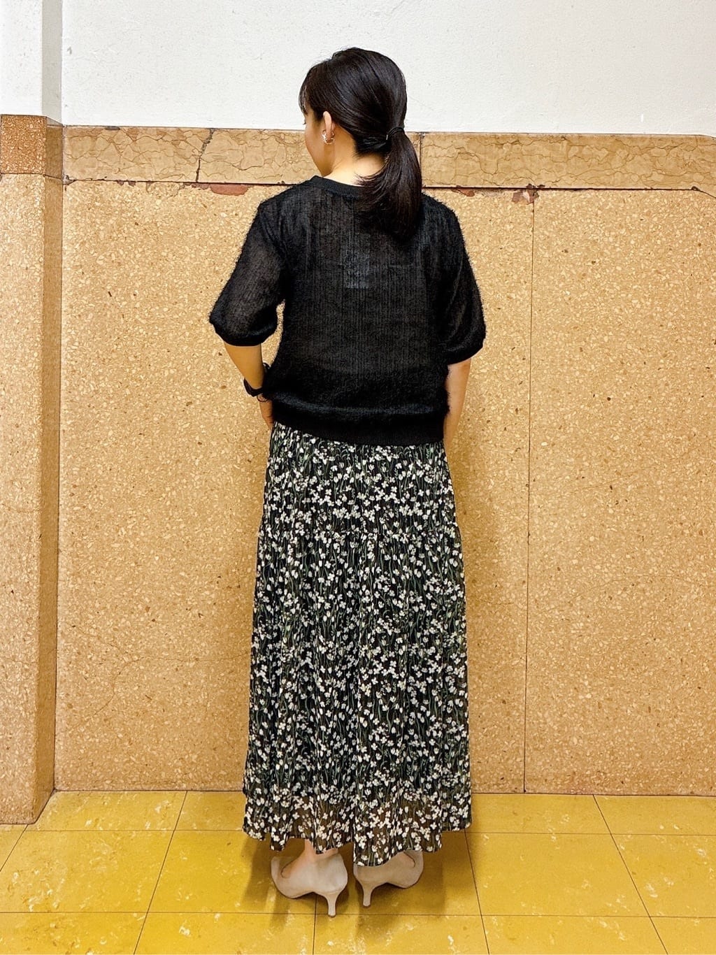 hattoriさんの「INDIVI｜ヘアリージャカードトップス」を使ったコーディネート