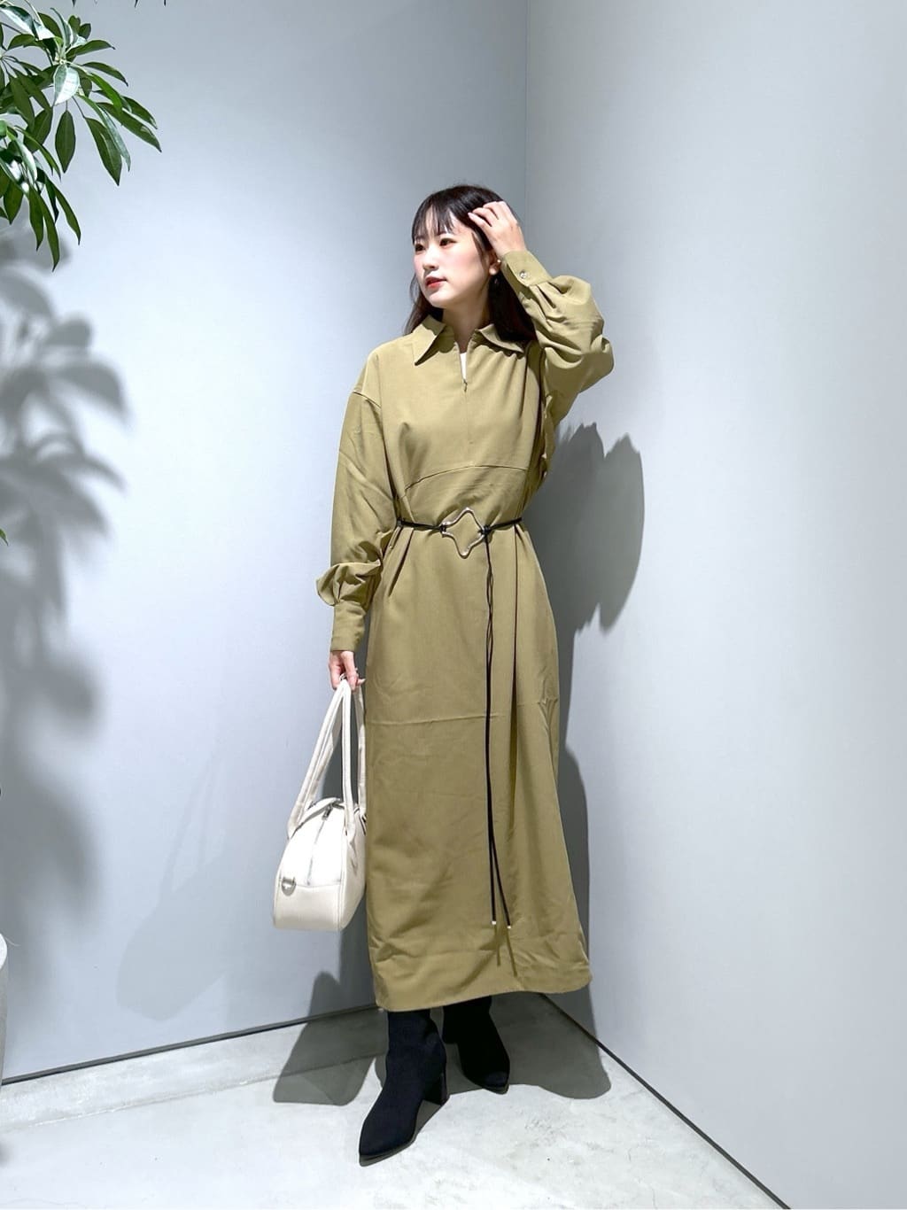 Renoさんの「INDIVI｜【LAPUIS】Nuance parts belt」を使ったコーディネート