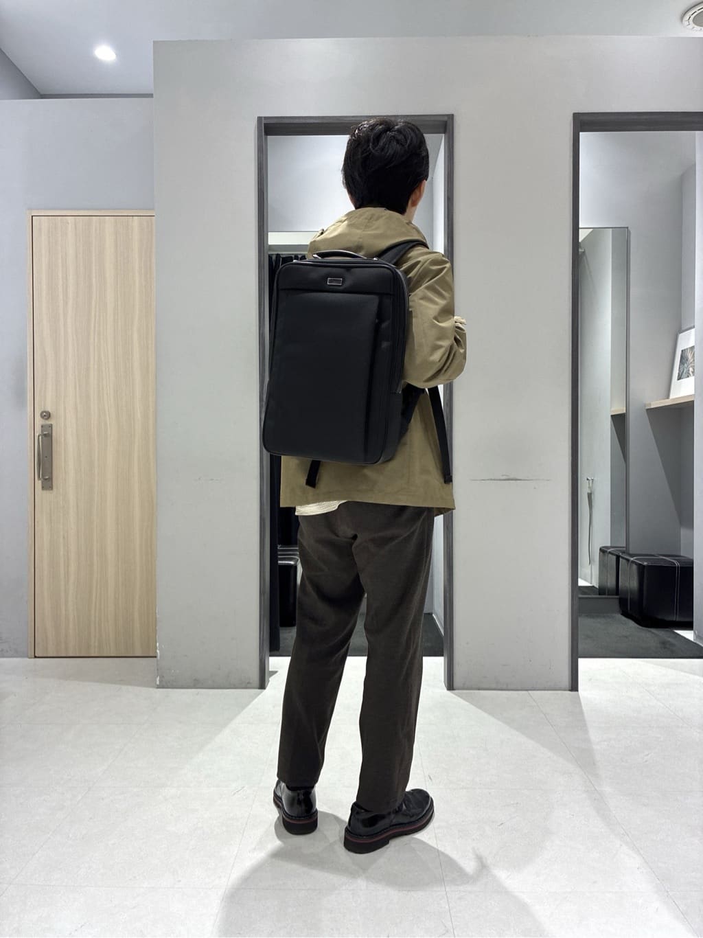 わいずみさんの「TAKEO KIKUCHI｜【None Of Stress】アクティブジャージ 千鳥 パンツ」を使ったコーディネート