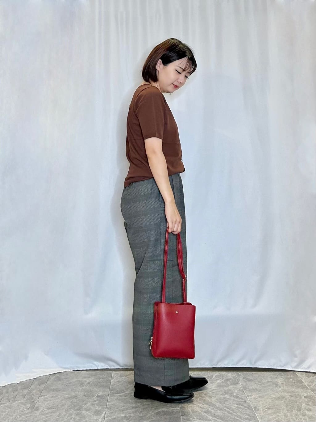 ネリさんの「SHOO･LA･RUE｜【洗える/S-LL/前後2WAY】きれい見え 刺繍ニットカーディガン」を使ったコーディネート