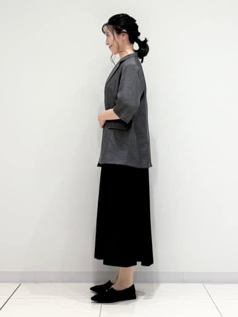kayoさんの「INDIVI｜ライトダブルジャケット」を使ったコーディネート