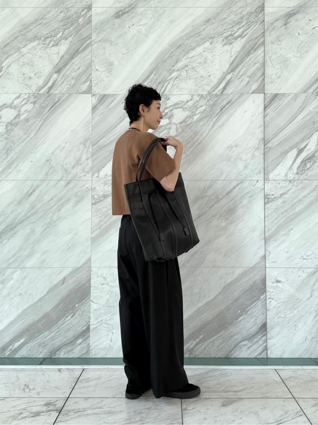 Kさんの「HIROKO HAYASHI｜PANIER（パニエ） トートバッグL」を使ったコーディネート