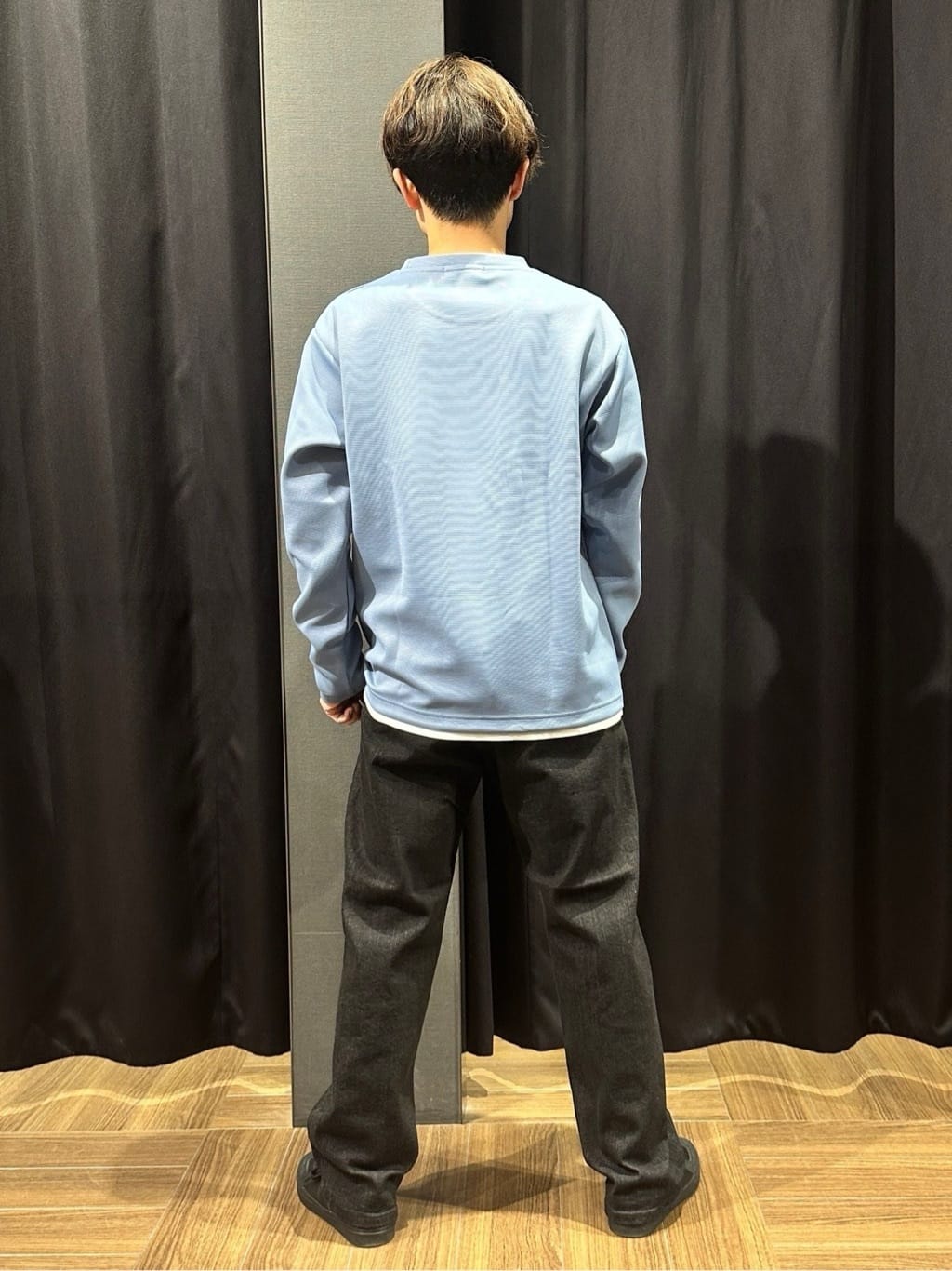tomoyaさんの「THE SHOP TK｜コットンカーブデニム 【セットアップ可/洗濯機OK】」を使ったコーディネート