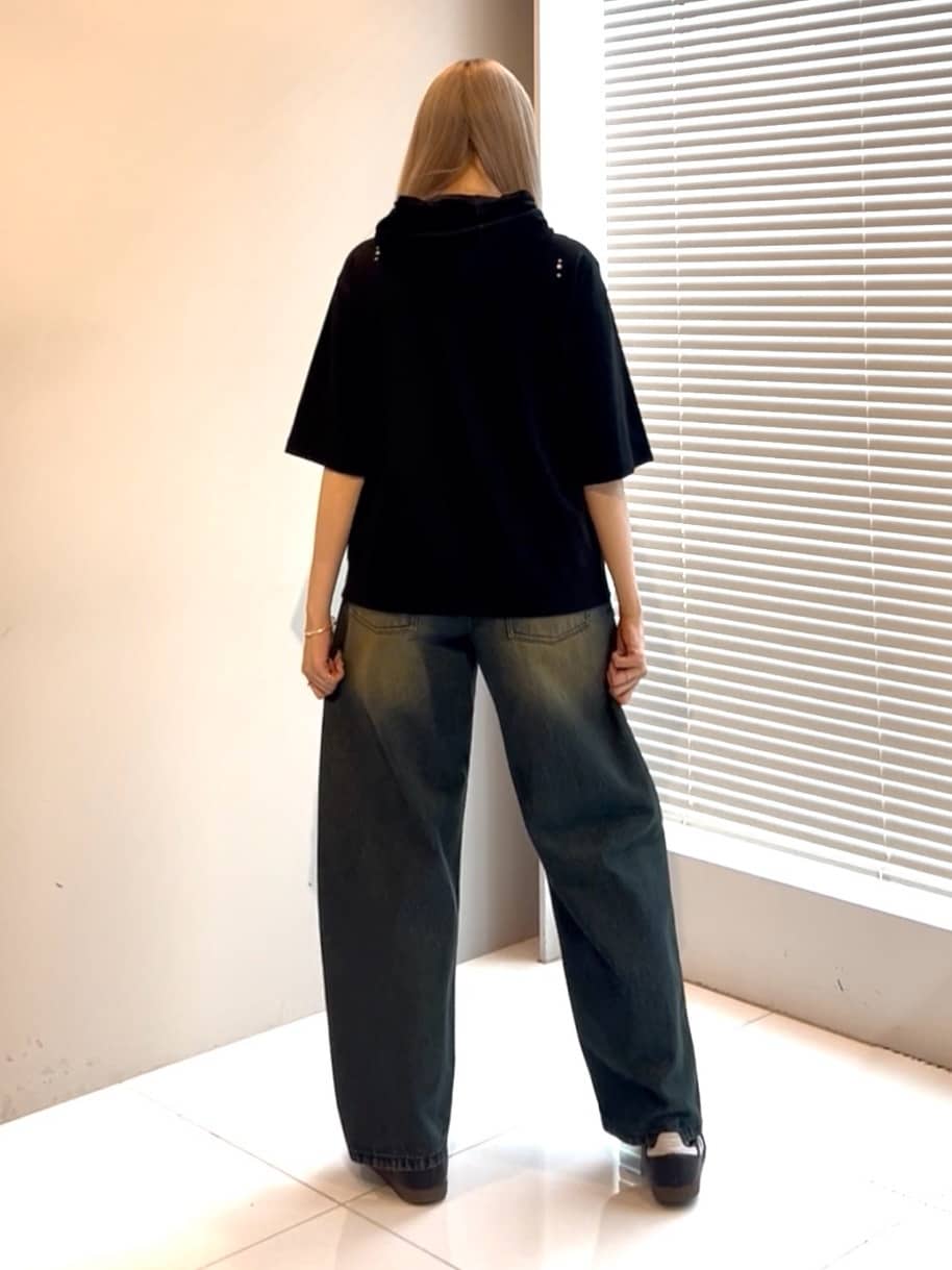 mさんの「tk.TAKEO KIKUCHI｜スタッズ ダブルZIPパーカ」を使ったコーディネート
