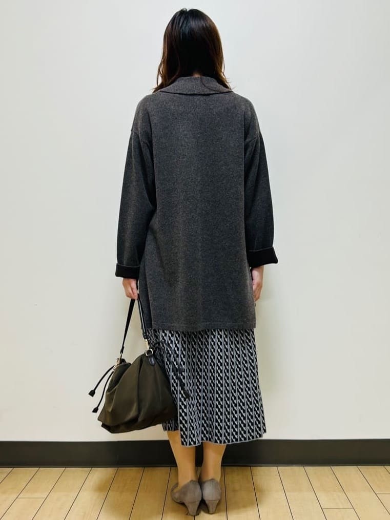 miiiさんの「Reflect｜【ライトアウター／気軽な羽織に◎】オフボディカーディガン」を使ったコーディネート