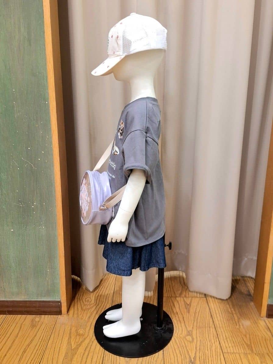 haruさんの「SHOO･LA･RUE｜【100-150cm】刺繍ロゴ転写プリントGIRLSTシャツ」を使ったコーディネート