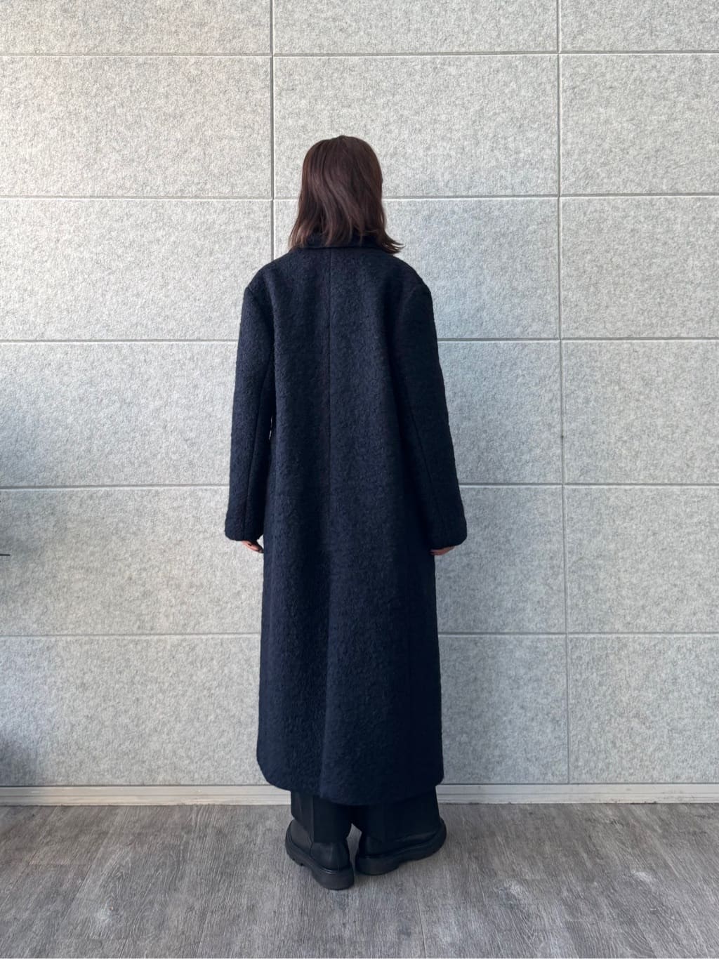 uchi__yamaさんの「CODE A｜M long coat」を使ったコーディネート