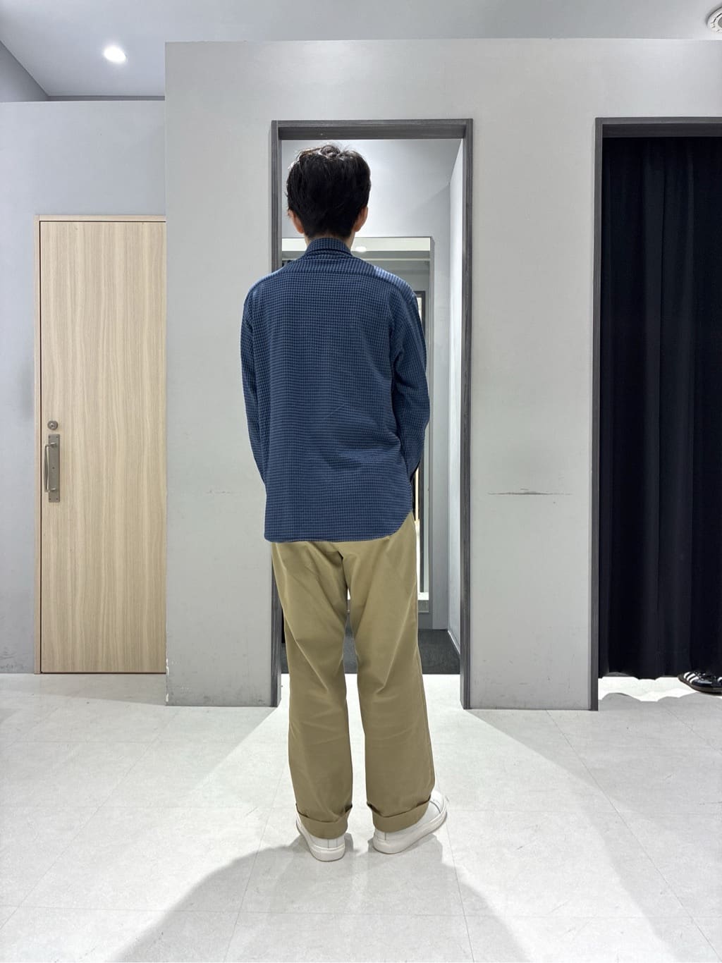 わいずみさんの「TAKEO KIKUCHI｜カラーコンビ ダウンブルゾン」を使ったコーディネート