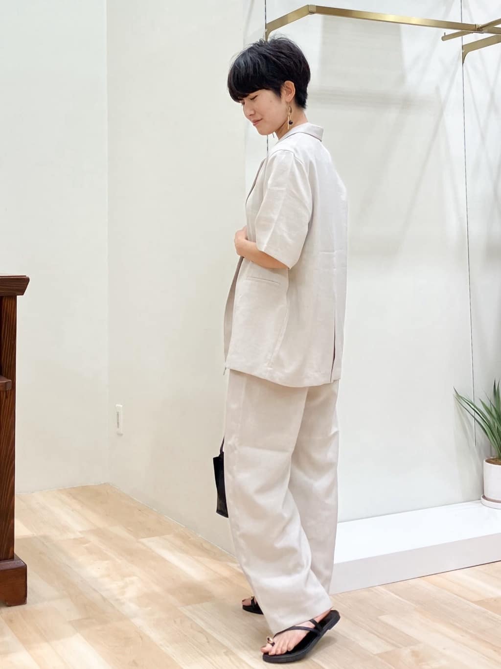 Keiさんの「grove｜2WAYスクエアネックタンク」を使ったコーディネート